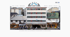 Desktop Screenshot of hotelantartidabariloche.com